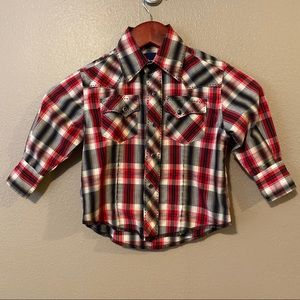 Boys Wrangler Button up
